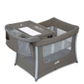 Joie Illusion™ Travel Cot  Baby Playpen-Nickel