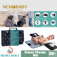 Nemobaby Waterproof Portable Changing Pad for Moms, Dads and Babies