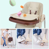 NemoBaby 5 Point Adjustable Hight Chair with Tray and Wheels