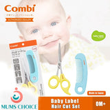 Combi Baby Label Hair Cut Set 0M+ Made in Japan