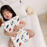 Breathable Kids/Toddler Natural Latex Pillow/Memory Pillow (44*27*6cm / 50*30*6/8cm) with Organic Cotton Cover Kids