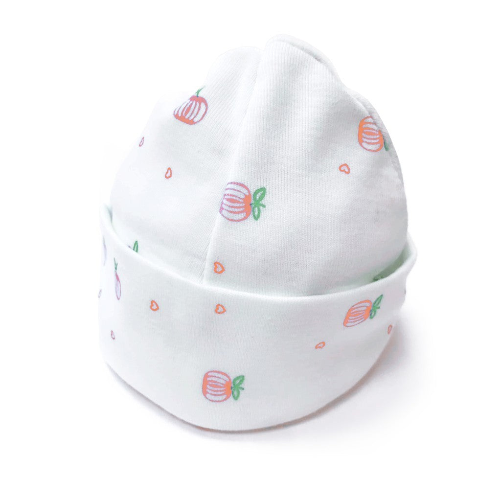 Casila Baby Beanies / 100% Organic Cotton / 0-6M