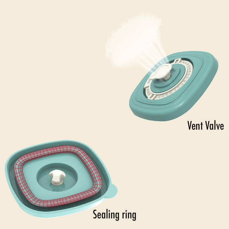 Misuta baby food container 6 in 1 with date mark 120ML