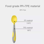 MISUTA Bendable / Curve-able Baby Spoon and Fork Set