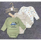 Nemobaby 3 In 1 Baby Boy Long Sleeve Romper Bodysuit