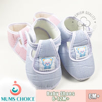 Casila Baby Shoes 6m+ (Cute & Color Design)100% Pure Cottons