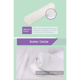 Comfy Baby® Purotex Baby Bolster (Twin Pack) (10 x 40cm)