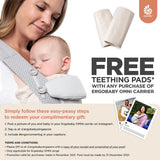 Ergobaby Teething Pads - Organic Natural
