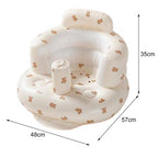 Nemobaby Multifunctional Cute Baby Inflatable Seat | Inflatable Bathroom Sofa | Training Seat | Baby Bath Chair