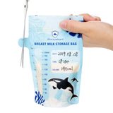PRINCETON BREASTMILK STORAGE BAGS 7OZ (25 BAGS) BPA FREE
