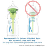 Dr. Brown’s™ Options+™ Wide-Neck Replacement Kit (9 oz / 270ml)