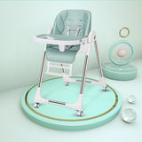 NemoBaby 5 Point Adjustable Hight Chair with Tray and Wheels