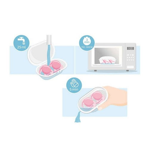 Philips Avent Night time pacifier 0-6M+ / 6-18M+