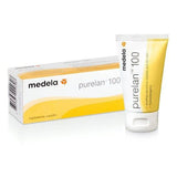 Medela Purelan Nipple Cream - 100% natural , fast relief for sore nipples and dry skin 1-4