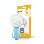 Isa Uchi  2 in 1 Hand-Held Fan with Power Bank 2000MAH | Travel Accessories, Portable Fan, Mobile Charger