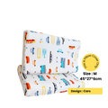 Nemobaby Breathable Kids Toddler Children Natural Latex Pillow Size 44*27*6cm / 50*30*6/9cm