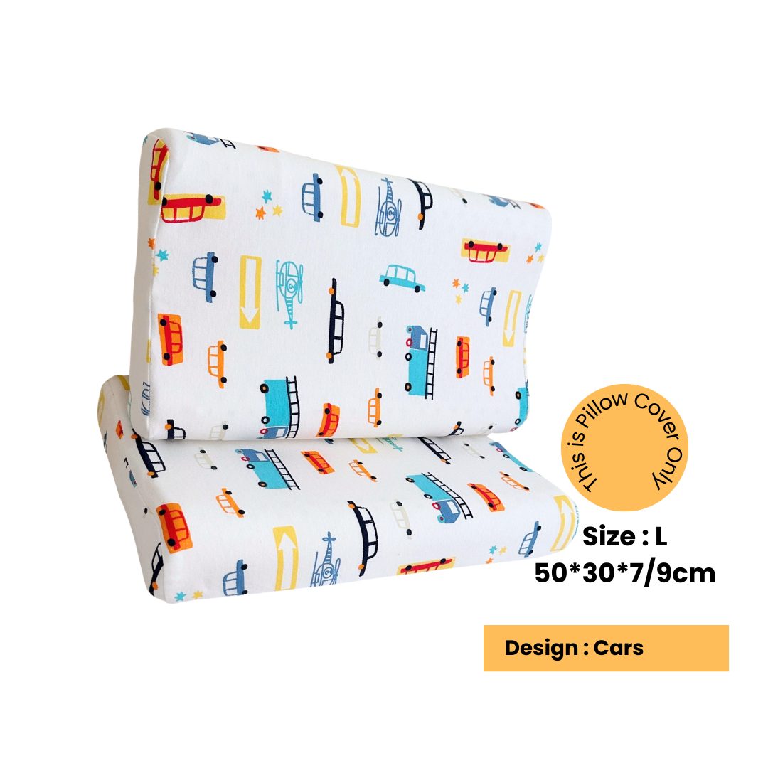 Nemobaby Breathable Kids Toddler Children Natural Latex Pillow Size 44*27*6cm / 50*30*6/9cm