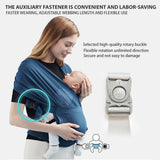 Mums Choice Mesh material Baby Carrier Newborn adjustable Summer Breathable Baby Wrap Carrier Baby Sling Wrap