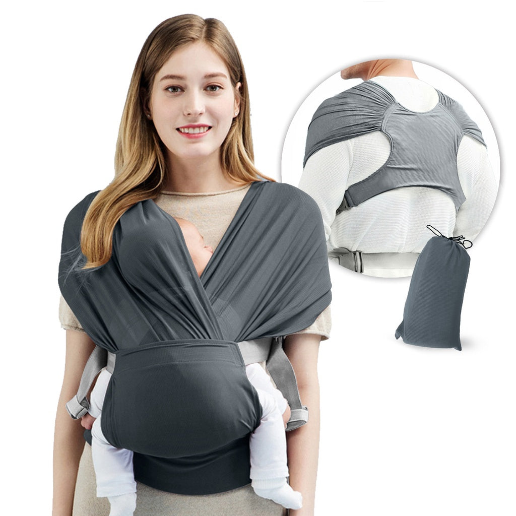 Mums Choice Mesh material Baby Carrier Newborn adjustable Summer Breathable Baby Wrap Carrier Baby Sling Wrap