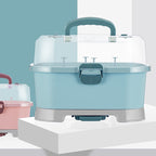 NemoBaby Portable Baby Milk Bottle Storage Box With Lid Dust-proof Milk Powder Container