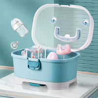 NemoBaby Portable Baby Milk Bottle Storage Box With Lid Dust-proof Milk Powder Container