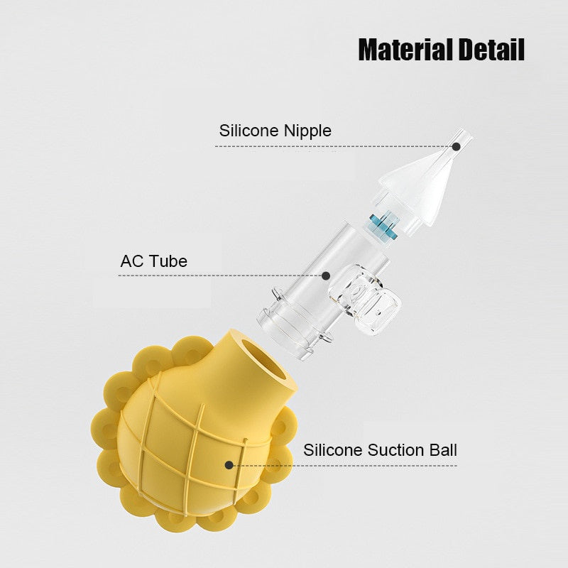 Misuta Silicone Newborn Nose Aspirator + Ear Cleaner Toddler