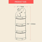 Misuta Baby Milk Powder Dispenser Fruit Storage Box Kids Snack Container