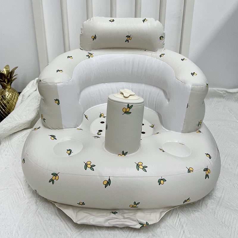 Nemobaby Multifunctional Cute Baby Inflatable Seat | Inflatable Bathroom Sofa | Training Seat | Baby Bath Chair