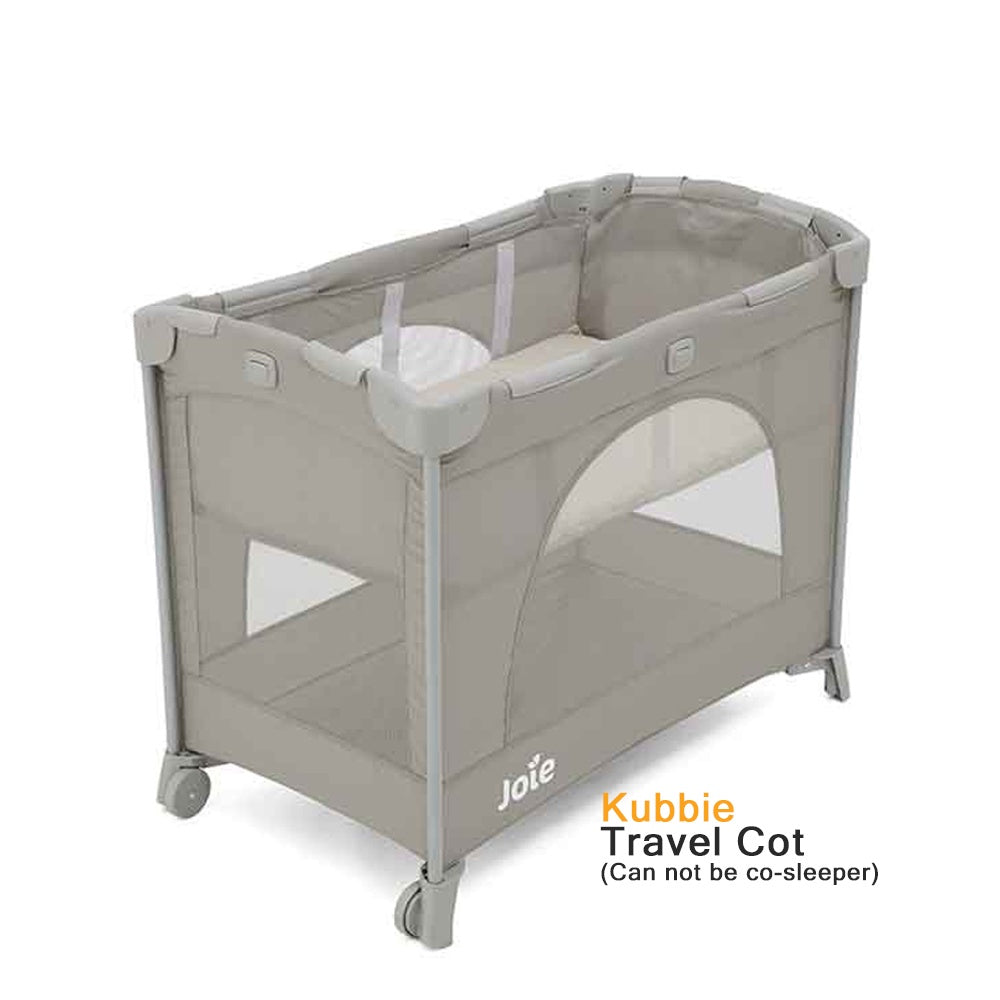 Joie Kubbie Sleep Bedside Travel Cot