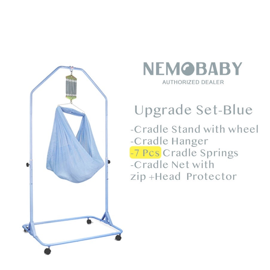 Nemobaby XL Foldable Spring Baby Cradle Set