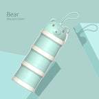 Misuta Baby Milk Powder Dispenser Fruit Storage Box Kids Snack Container