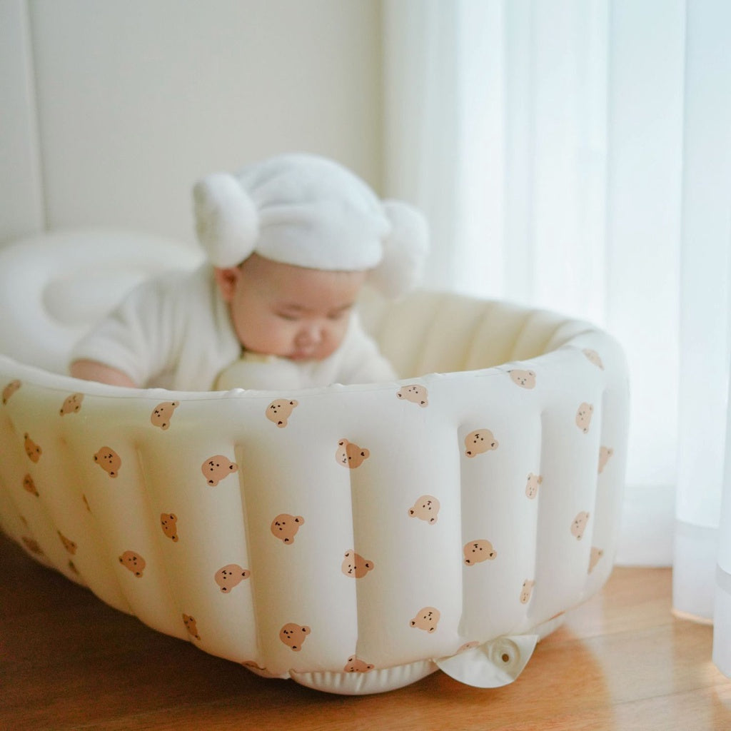 Nemobaby Inflatable Baby Bathtub,Helps Newborn to Toddler Tub with Air Pump for Travel