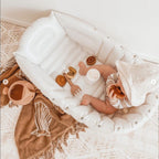 Nemobaby Inflatable Baby Bathtub,Helps Newborn to Toddler Tub with Air Pump for Travel