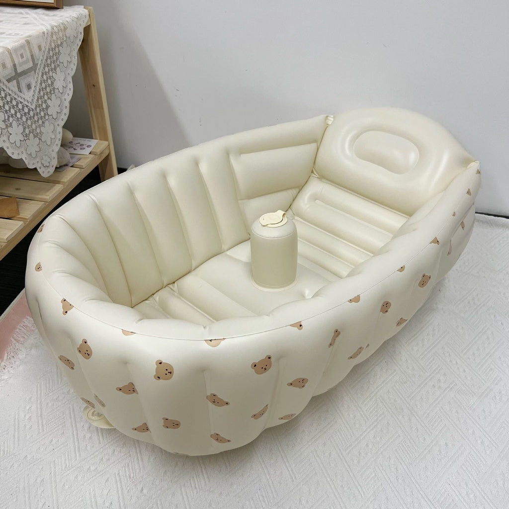 Nemobaby Inflatable Baby Bathtub,Helps Newborn to Toddler Tub with Air Pump for Travel
