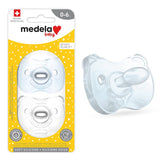 Medela Baby Pacifier, Soft Silicone Duo, 0 - 6 Month | 6 - 18 Month