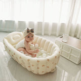 Nemobaby Inflatable Baby Bathtub,Helps Newborn to Toddler Tub with Air Pump for Travel