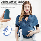 Mums Choice Mesh material Baby Carrier Newborn adjustable Summer Breathable Baby Wrap Carrier Baby Sling Wrap