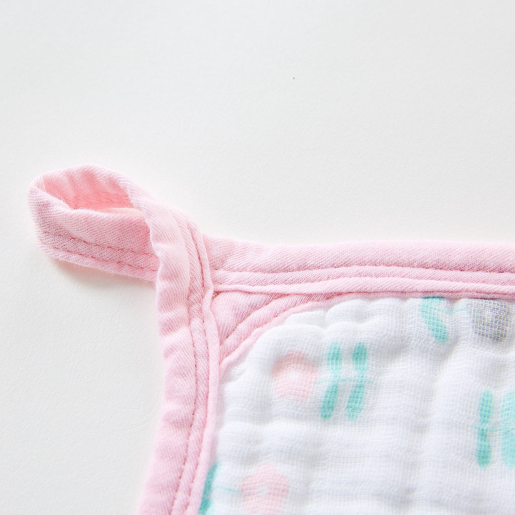 Lion Bear 4 layer Muslin Washcloth, 3Pk