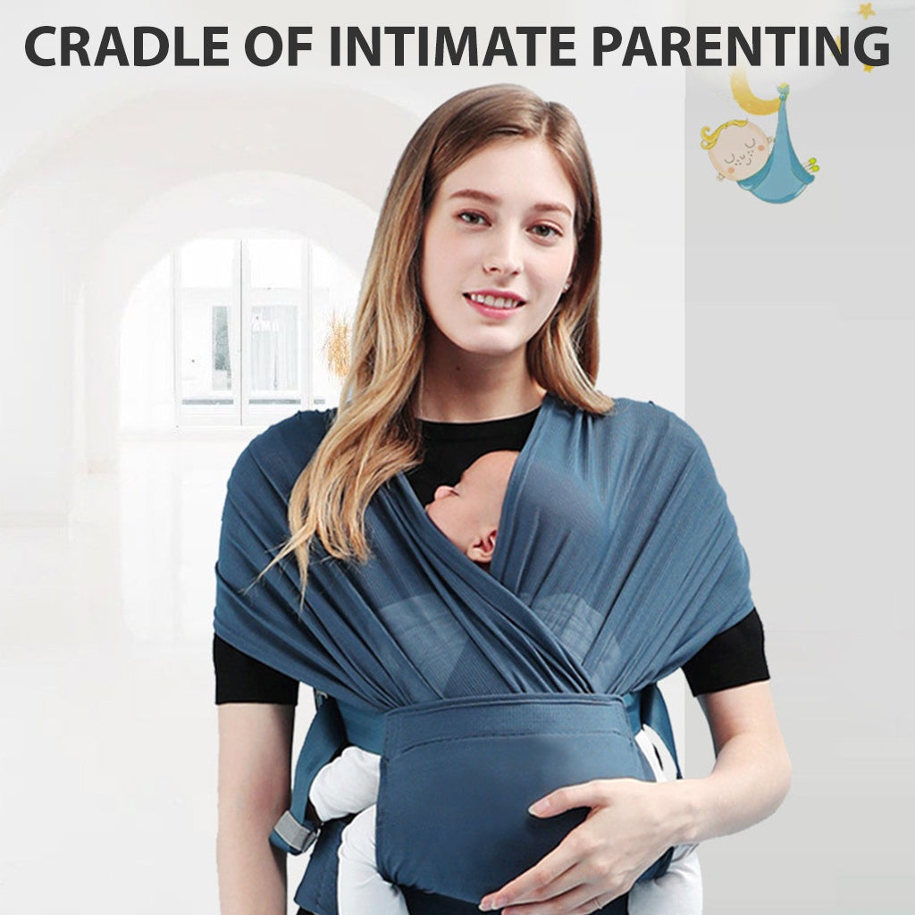 Mums Choice Mesh material Baby Carrier Newborn adjustable Summer Breathable Baby Wrap Carrier Baby Sling Wrap