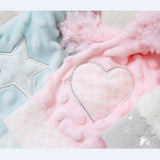Lion Bear Baby Security Blanket with Toy + Milky Bot
