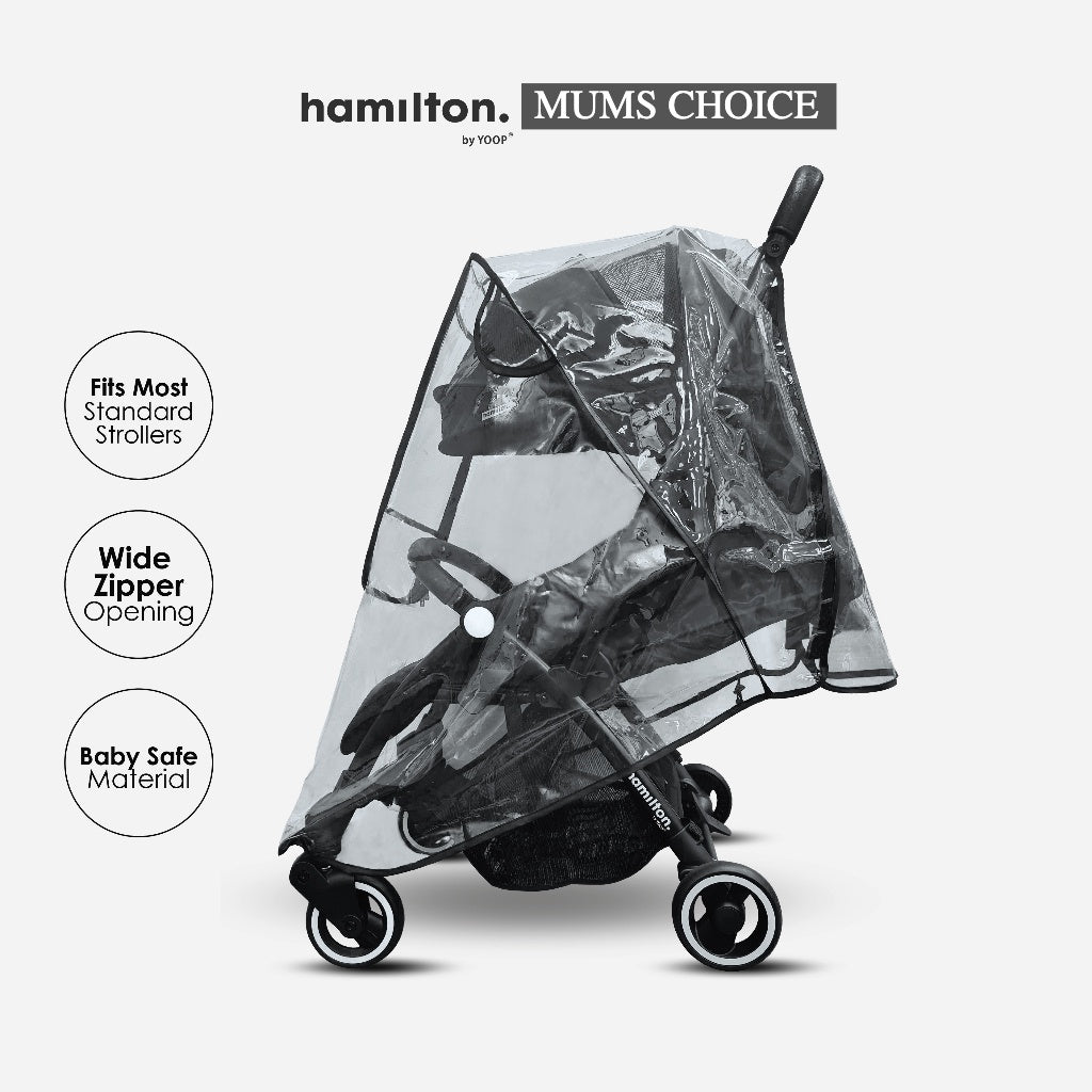 Hamilton Rain Cover with Shield | Stroller Accessories