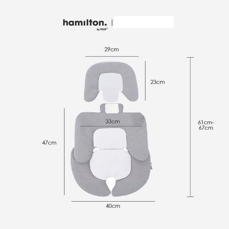 Hamilton Head & Body Support Seat Cushion Liner | Stroller Accessories