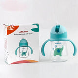 Misuta Children Drink Straw Cup with handle