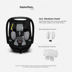 Hamilton Zeno Plus Infant Car Seat | Suitable for Newborn - 87 cm (about 15 months)
