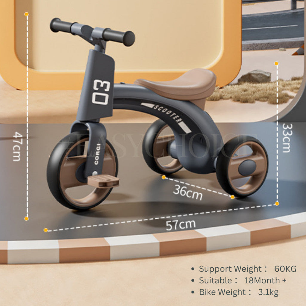 Easy choice new stylish kids tricycle with musical , High quality kids balance bike,chlidren scooter