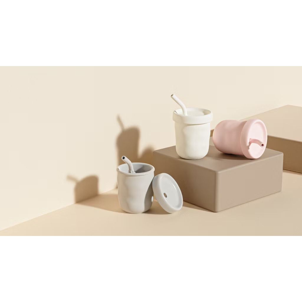 HEORSHE Ripple Sippy Cup 5oz/160ml / Silicone Cup / Baby Drinking Cup