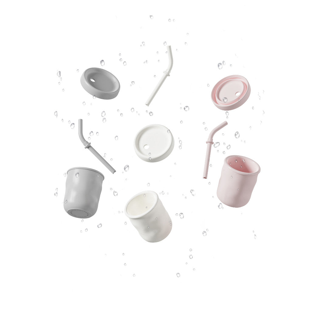 HEORSHE Ripple Sippy Cup 5oz/160ml / Silicone Cup / Baby Drinking Cup