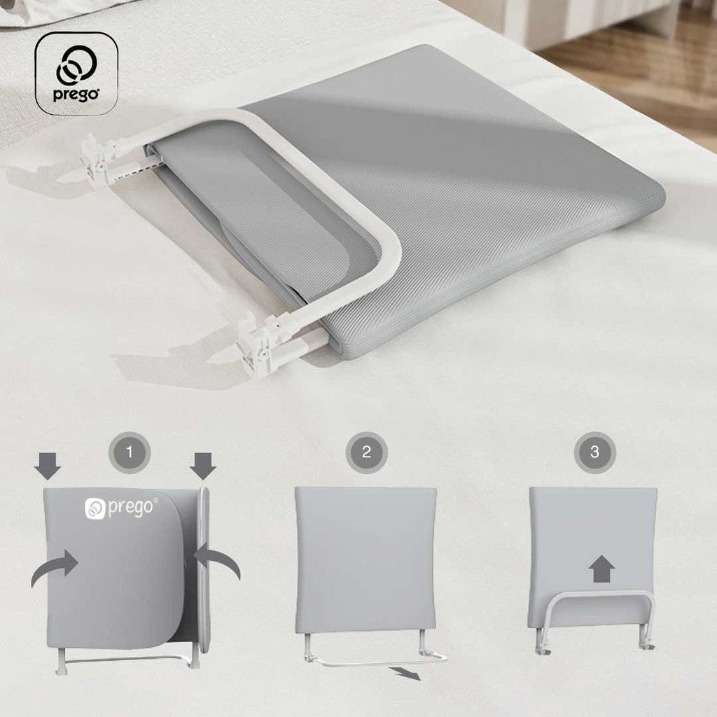 Prego Baby Fold n Go Portable Bed Rail Anti Fall Bed Guard