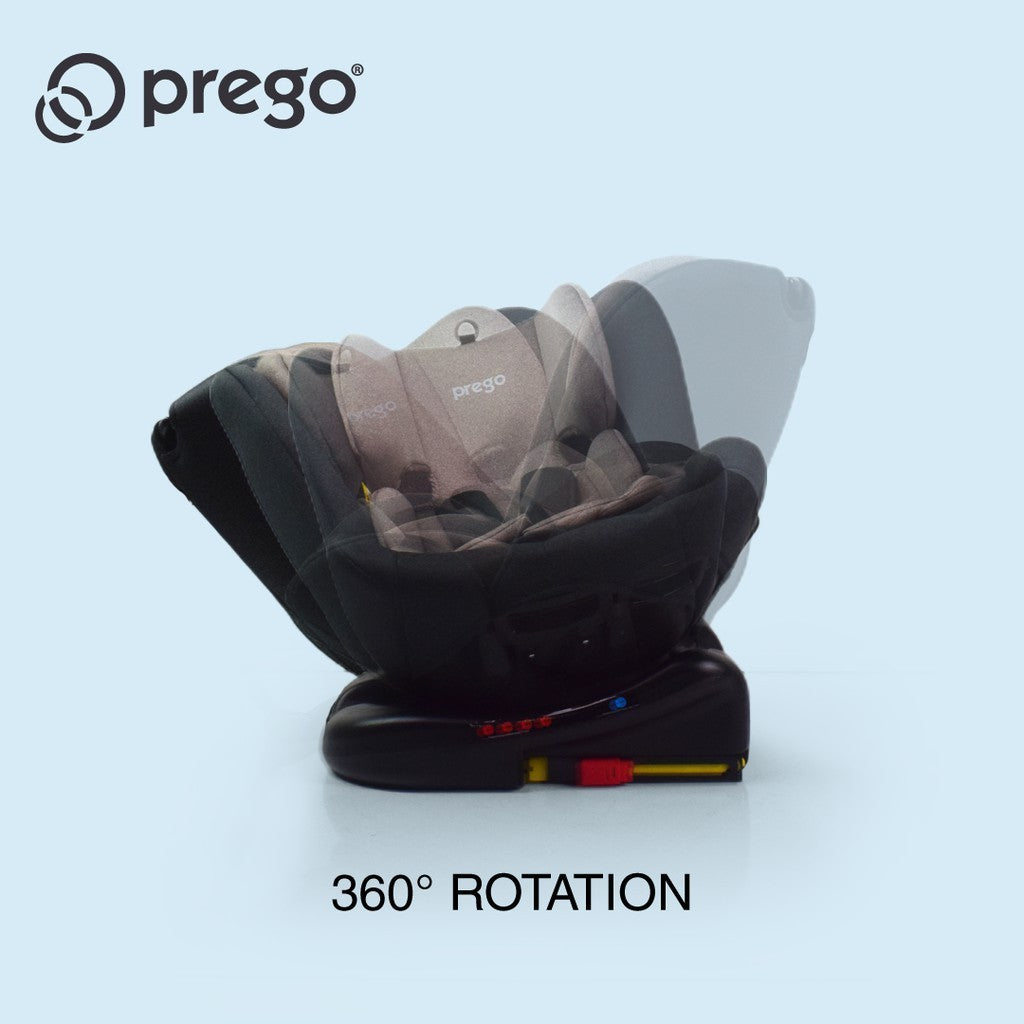 Prego Baby Orbitz 360 Child Safety ISOFIX Car Seat (0-36kg)