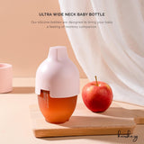 Heorshe Antibacterial Ultra Wide Neck Silicone Bottle |160ml 240ml